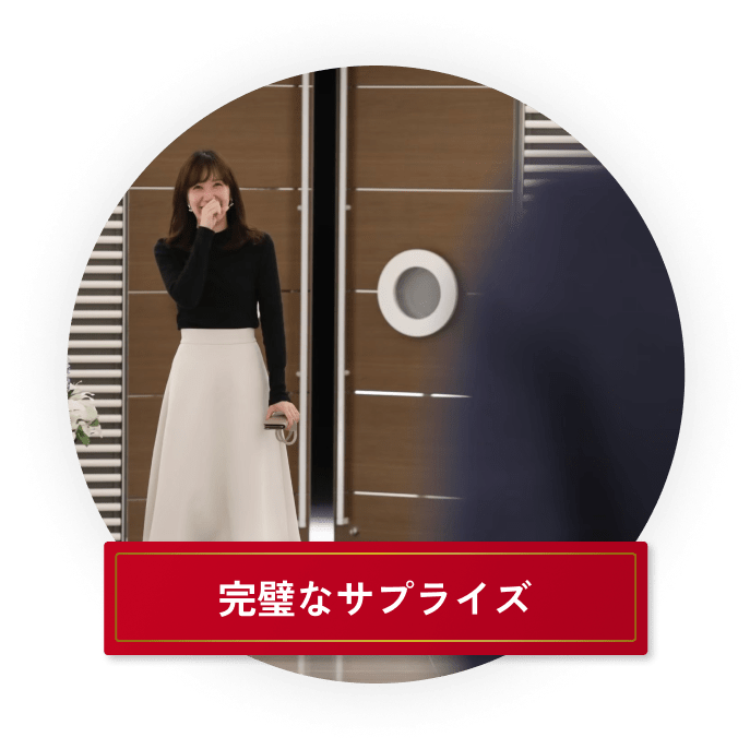 完璧なサプライズ